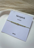 Birthstone Bracelet for August Gold-Plated Silver