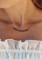 Necklace Birthstone September - Sapphire