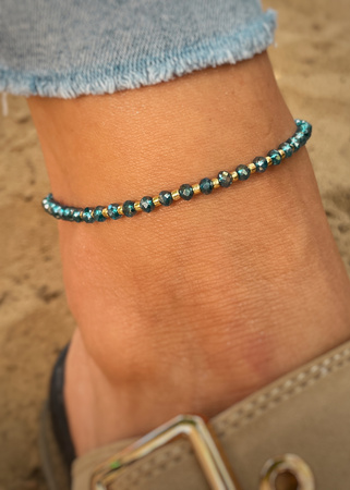 Bracelet Gemini zodiac silver balls