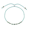 Birthstone Bracelet for May Silver