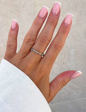 Pierścionek elastyczny - Apatyt