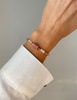 Bracelet Natural Stones Rose Quartz and Rhodochrosite