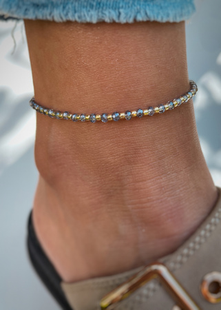 Bracelet Gemini zodiac silver balls