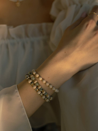 Bransoletka na gumce z Jaspisów