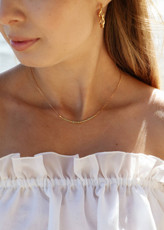 Necklace Birthstone August - Peridot
