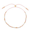 Bracelet Natural Stones Rose Quartz and Rhodochrosite