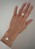 Bracelet Natural Stones Rose Quartz and Rhodochrosite