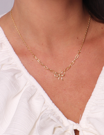 Necklace made of natural stones dendritic agate gold-plated toggle with a pendant