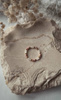 Elastic Ring Natural Stones Rose Quartz and Rhodochrosite