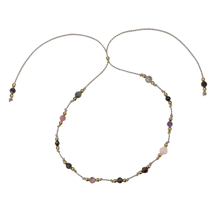 Bransoletka znak zodiaku Skorpion pozłacane kulki