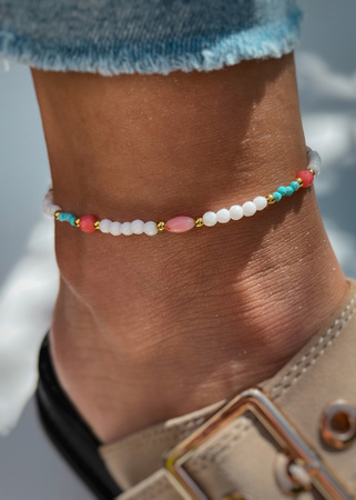 Bracelet Gemini zodiac silver balls