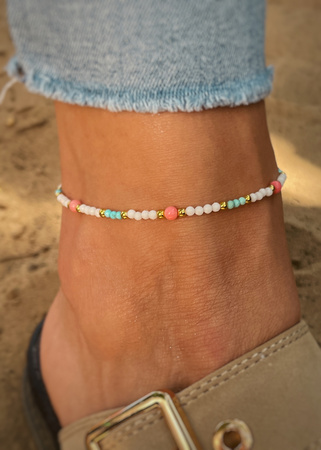 Bracelet Gemini zodiac silver balls