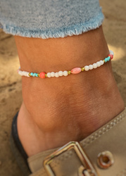 Bracelet Gemini zodiac silver balls