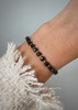 Bransoletka na gumce spinel