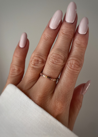 Pierścionek elastyczny rodonit