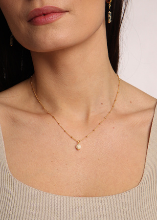 Łańcuszek z zawieszką Jaspis