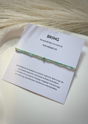 Bransoletka szczęścia awenturyn