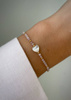 Bracelet and Ring Set - Rose Quartz, Rhodochrosite and Mother of Pearl