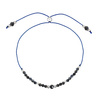 Birthstone Bracelet for September Silver