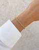 Citrin-Gummiband-Armband mit Hämatit - Erfolg, Glück und Wohlstand