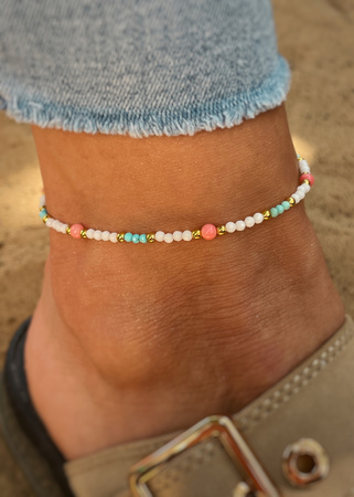 Bracelet Gemini zodiac silver balls