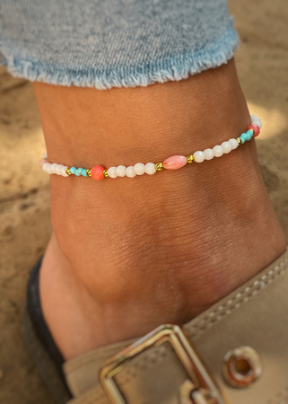 Bracelet Gemini zodiac silver balls