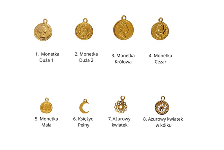 Necklace made of natural stones dendritic agate gold-plated toggle with a pendant