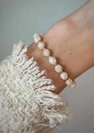 Bransoletka na gumce z Jaspisów