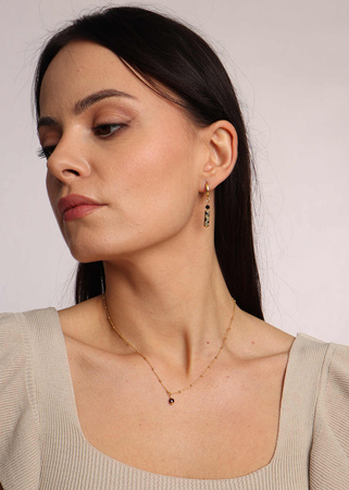 Łańcuszek z zawieszką Granat