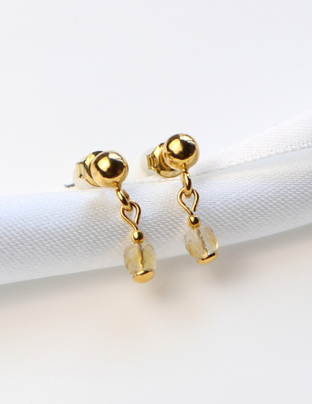 Vergoldete Ohrringe von Night of Kairo