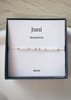 Birthstone Bracelet for June Gold-Plated Silver