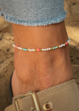 Bracelet Gemini zodiac silver balls