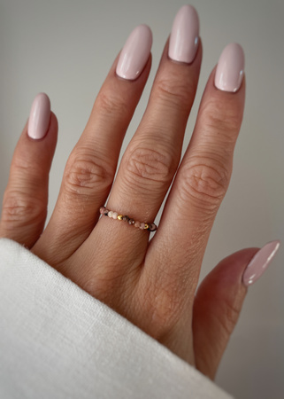 Pierścionek elastyczny rodonit