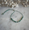 Birthstone Bracelet for May Silver