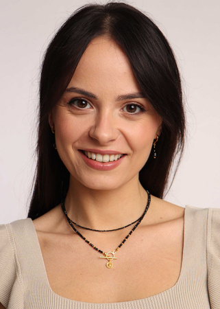 Spinel Necklaces Set - Spinel + Spinel Toggle choker