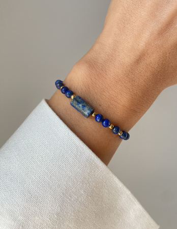 Bracelet Natural Stones Rose Quartz and Rhodochrosite