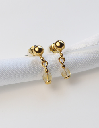 Vergoldete Ohrringe von Night of Kairo