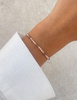 Bracelet Natural Stones Rose Quartz and Rhodochrosite