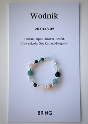 Elastic ring with natural lapis lazuli stones and pearl