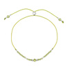 Birthstone Bracelet for August Silver
