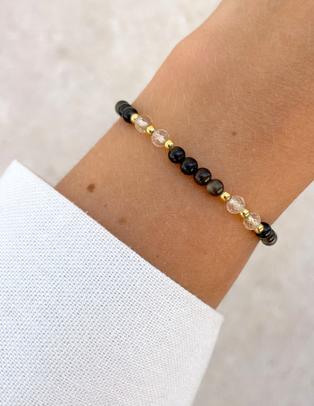 Talizman - obsydian, cytryn, hematyt - ochrona i dobrobyt