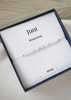 Birthstone Bracelet for June Silver