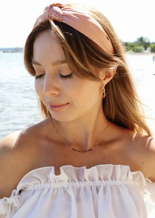 Naszyjnik Kamień Urodzeniowy Styczeń - Granat