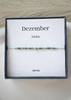 Birthstone Bracelet for December Gold-Plated Silver