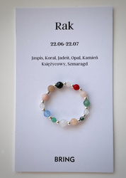 Elastic ring with natural lapis lazuli stones and pearl