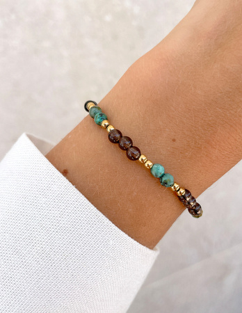 Talizman - kwarc dymny, turkus afrykański, hematyt - ochrona i relacje