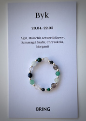 Elastic ring with natural lapis lazuli stones and pearl