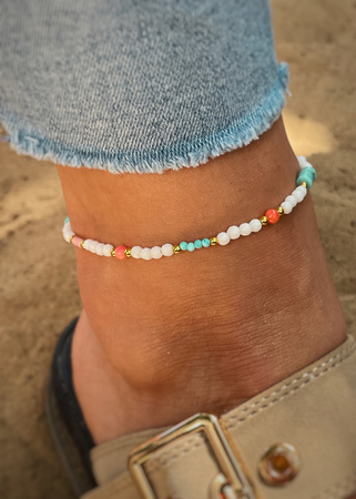 Bracelet Gemini zodiac silver balls