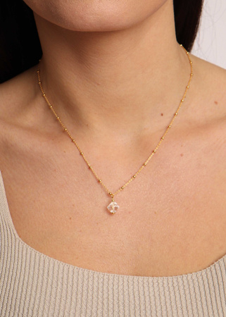 Łańcuszek z zawieszką Kryształ Górski