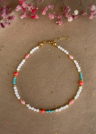 Bracelet Gemini zodiac silver balls